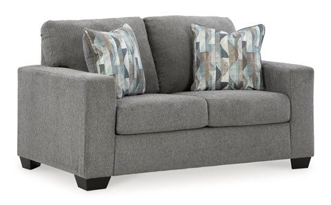 Deltona Graphite Loveseat