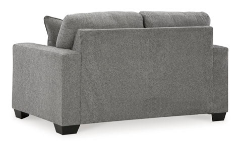 Deltona Graphite Loveseat