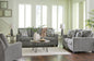 Deltona Graphite Sofa and Loveseat Set