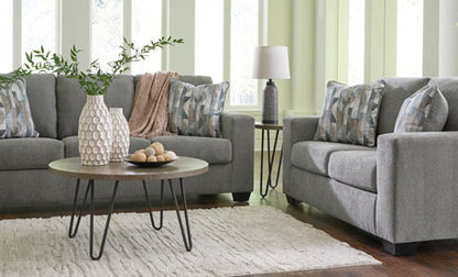 Deltona Graphite Sofa and Loveseat Set