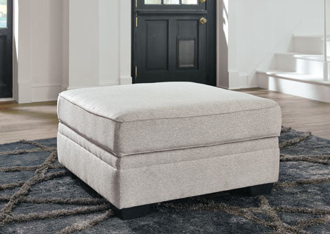 Dellara Chalk Storage Ottoman