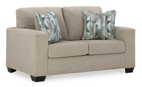 Deltona Parchment Loveseat