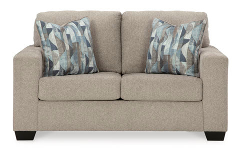 Deltona Parchment Loveseat