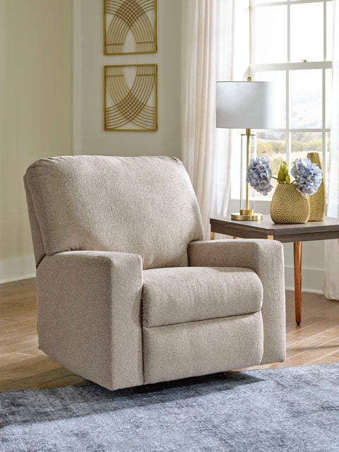 Deltona Parchment Rocker Recliner