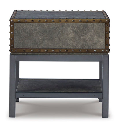 Derrylin Brown End Table