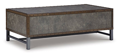 Derrylin Brown Lift-Top Coffee Table