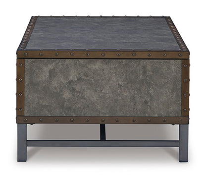 Derrylin Brown Lift-Top Coffee Table