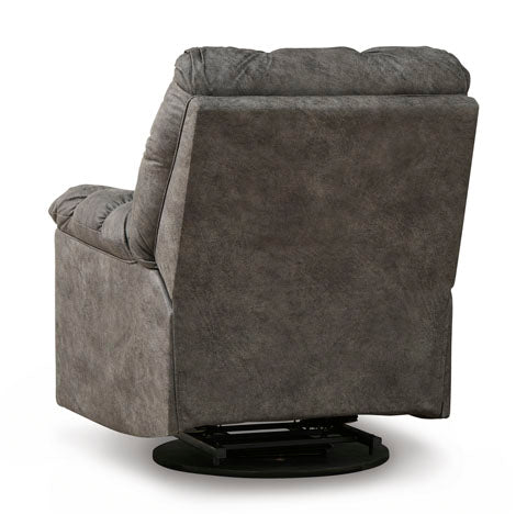 Derwin Concrete Swivel Glider Recliner