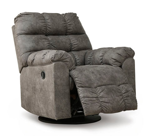 Derwin Concrete Swivel Glider Recliner