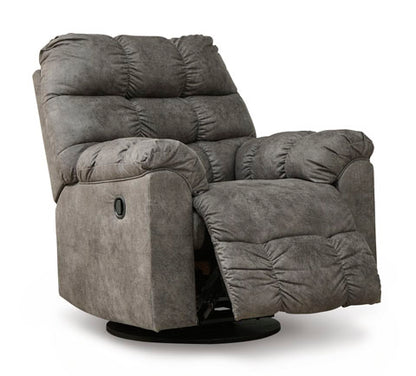 Derwin Concrete Swivel Glider Recliner