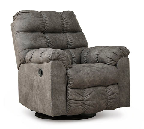 Derwin Concrete Swivel Glider Recliner