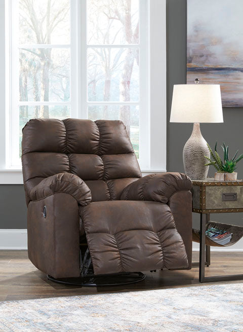 Derwin Nut Swivel Glider Recliner