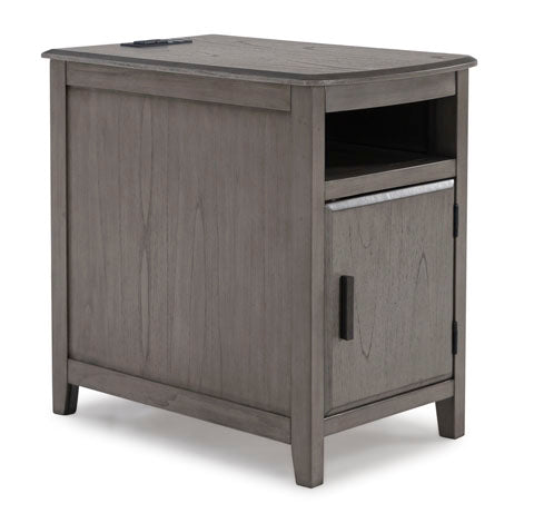 Devonsted Gray Chairside End Table