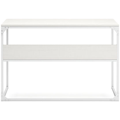 Deznee White Home Office Desk