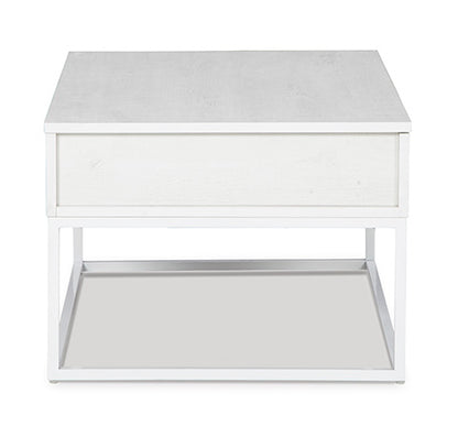 Deznee White Lift-Top Coffee Table