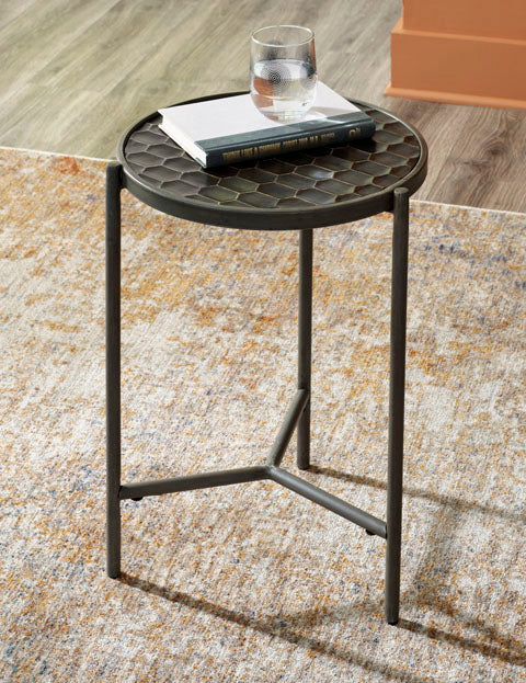 Doraley Brown Chairside End Table