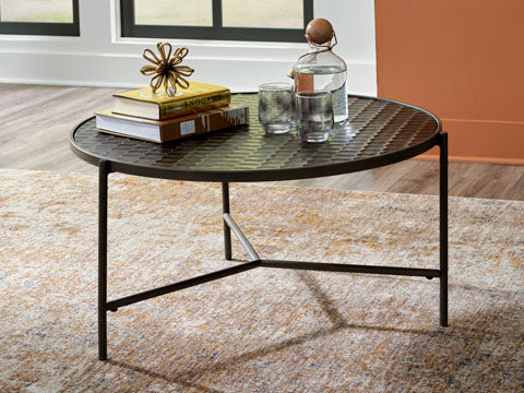 Doraley Brown Gray Coffee Table