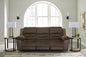 Dorman Chocolate Reclining Sofa