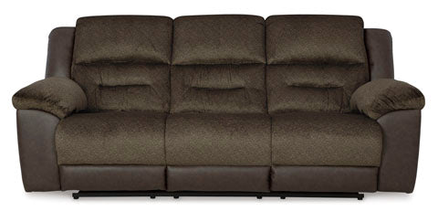 Dorman Chocolate Reclining Sofa