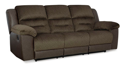 Dorman Chocolate Reclining Sofa