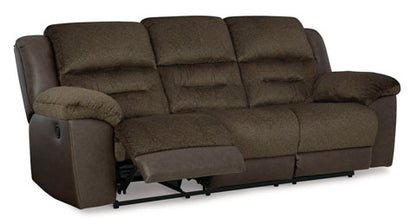 Dorman Chocolate Reclining Sofa