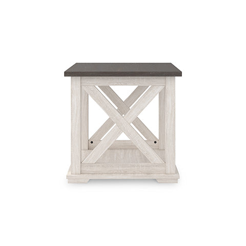 Dorrinson Two-Tone End Table