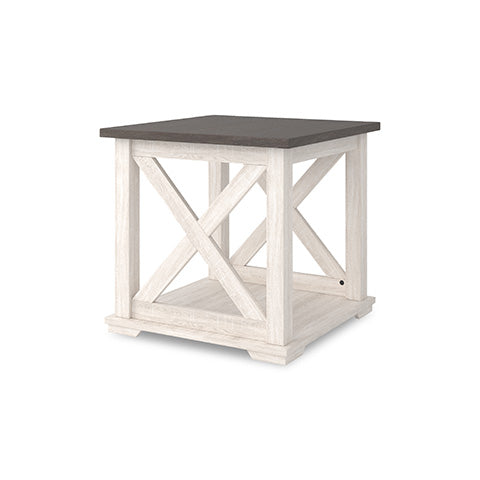 Dorrinson Two-Tone End Table