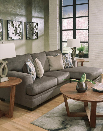Dorsten Slate Sofa Chaise