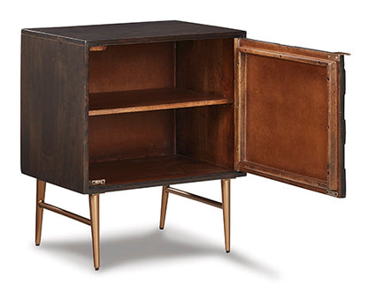 Dorvale Brown Accent Cabinet