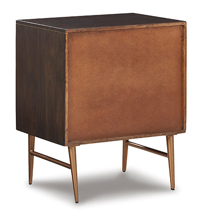 Dorvale Brown Accent Cabinet
