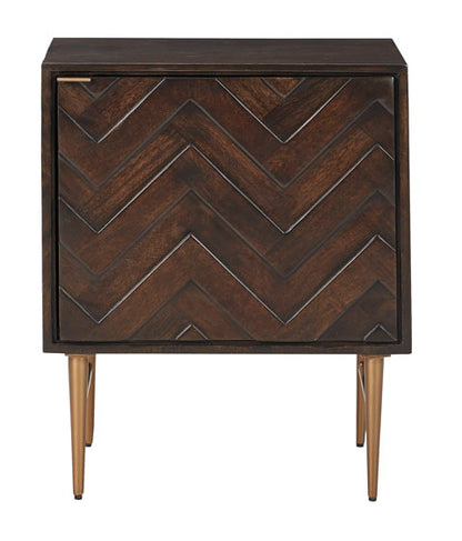 Dorvale Brown Accent Cabinet
