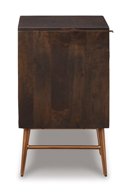 Dorvale Brown Accent Cabinet