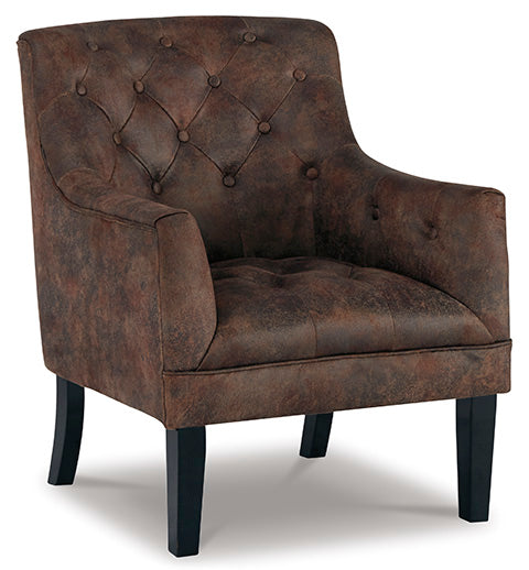 Drakelle Mahogany Accent Chair