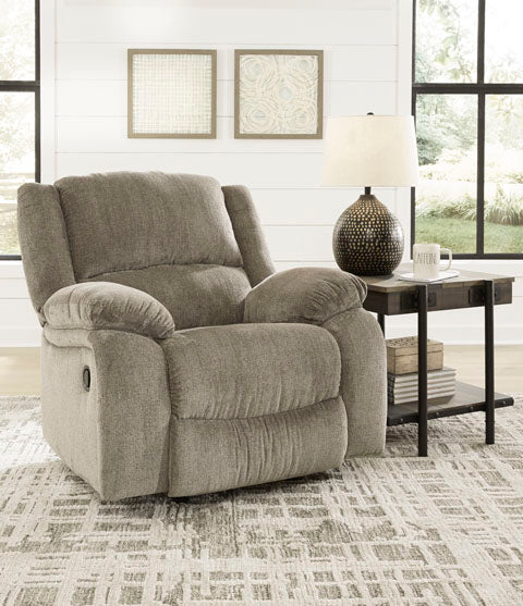 Draycoll Pewter Power Recliner