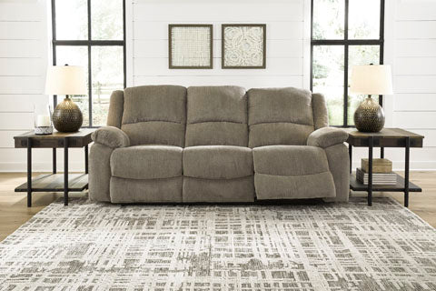 Draycoll Pewter Power Reclining Sofa