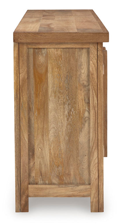 Dresor Natural Accent Cabinet