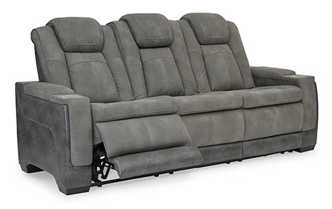 Next-Gen DuraPella Slate Power Reclining Sofa