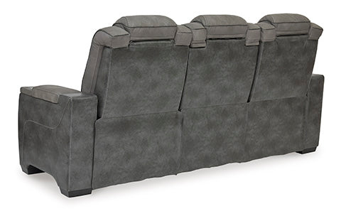 Next-Gen DuraPella Slate Power Reclining Sofa