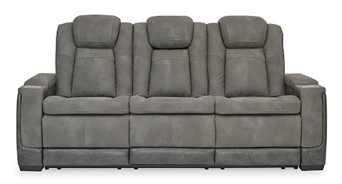 Next-Gen DuraPella Slate Power Reclining Sofa