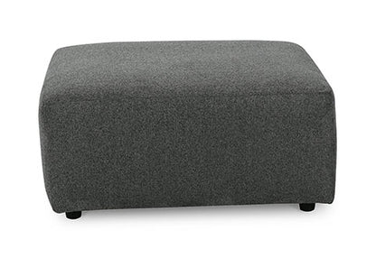 Edenfield Charcoal Oversized Accent Ottoman