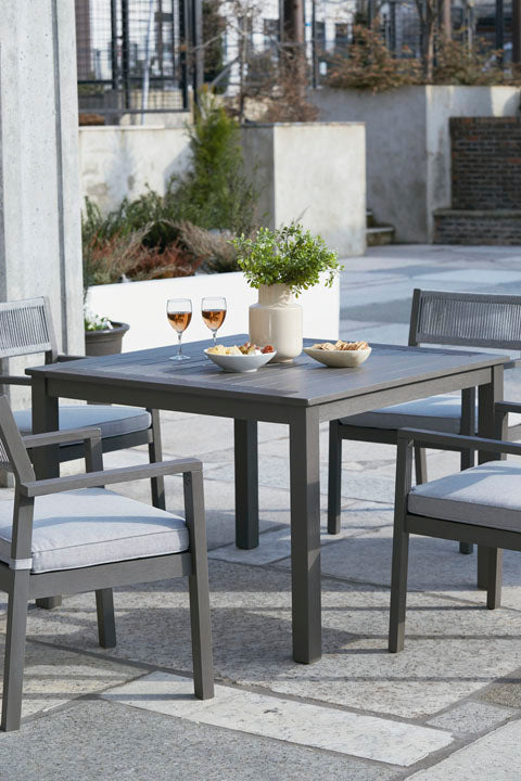 Eden Town Gray 5-pc Outdoor Dining Set