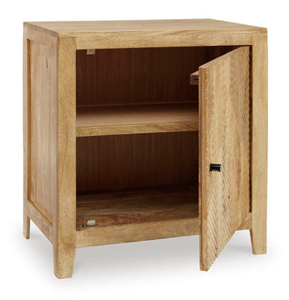 Emberton Light Brown Accent Cabinet