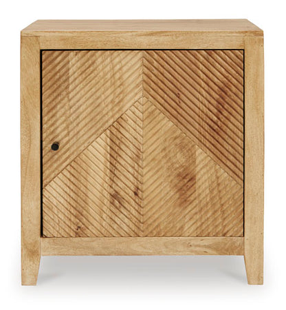 Emberton Light Brown Accent Cabinet