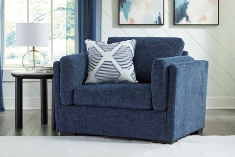 Evansley Navy Oversized Chair