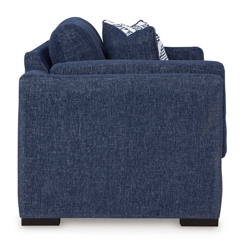 Evansley Navy Loveseat