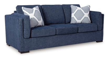 Evansley Navy Sofa
