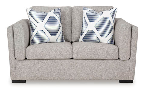 Evansley Pewter Loveseat