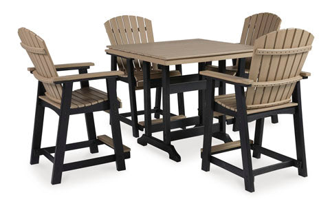 Fairen Trail 5-pc Outdoor Counter Height Dining Set