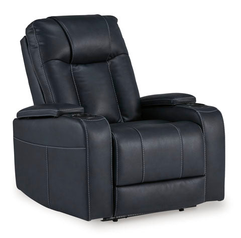 Feazada Sapphire Power Recliner with Adjustable Headrest