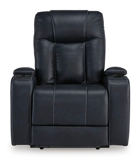 Feazada Sapphire Power Recliner with Adjustable Headrest